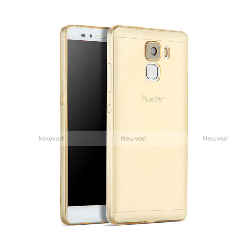 Ultra Slim Transparent TPU Soft Case for Huawei Honor 7 Gold