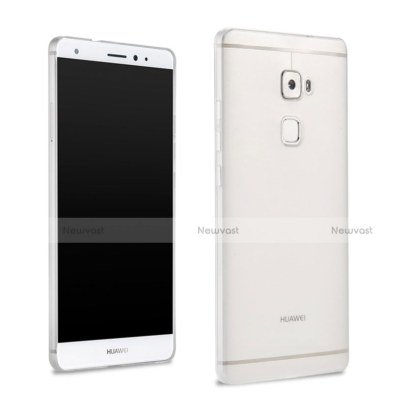 Ultra Slim Transparent TPU Soft Case for Huawei Mate S White