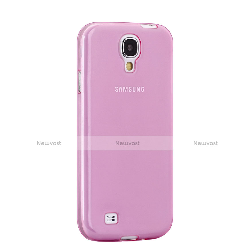 Ultra Slim Transparent TPU Soft Case for Samsung Galaxy S4 i9500 i9505 Pink