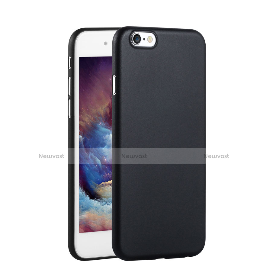 Ultra-thin Plastic Matte Finish Back Cover for Apple iPhone 6 Black