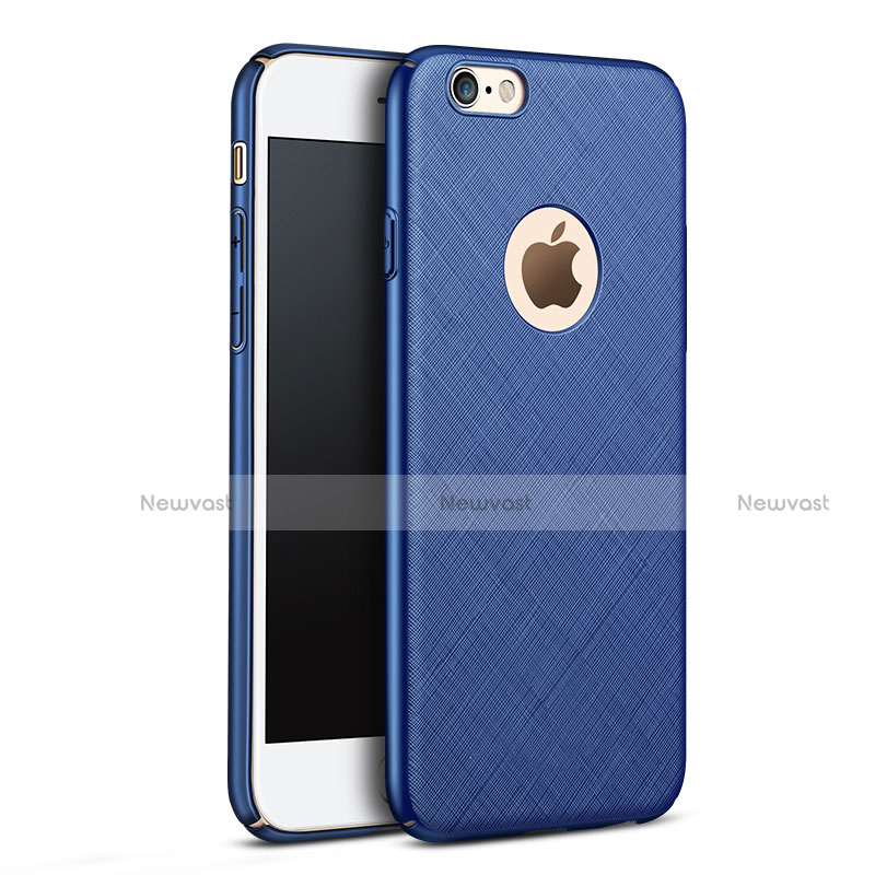 Ultra-thin Plastic Matte Finish Case for Apple iPhone 6 Blue