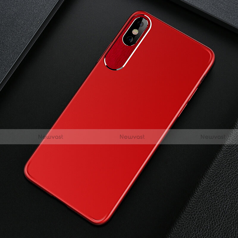 Ultra-thin Plastic Matte Finish Case for Apple iPhone X Red