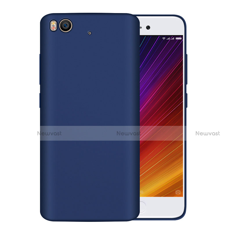 Ultra-thin Plastic Matte Finish Case for Xiaomi Mi 5S 4G Blue