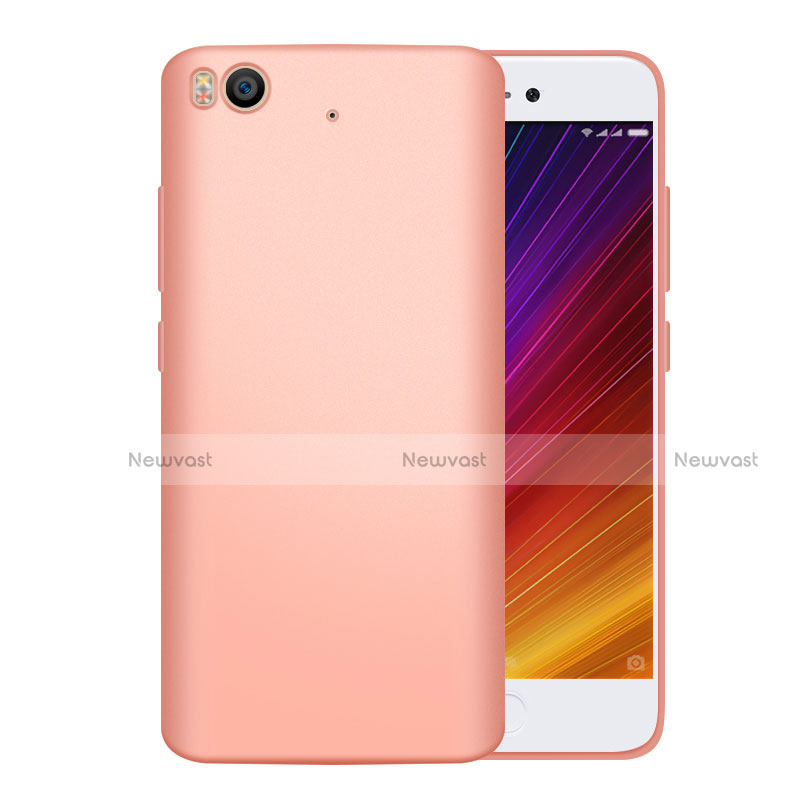 Ultra-thin Plastic Matte Finish Case for Xiaomi Mi 5S 4G Pink