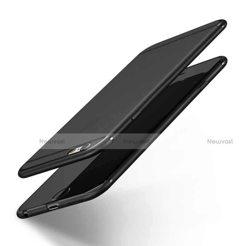 Ultra-thin Plastic Matte Finish Case U02 for Apple iPhone 6 Plus Black