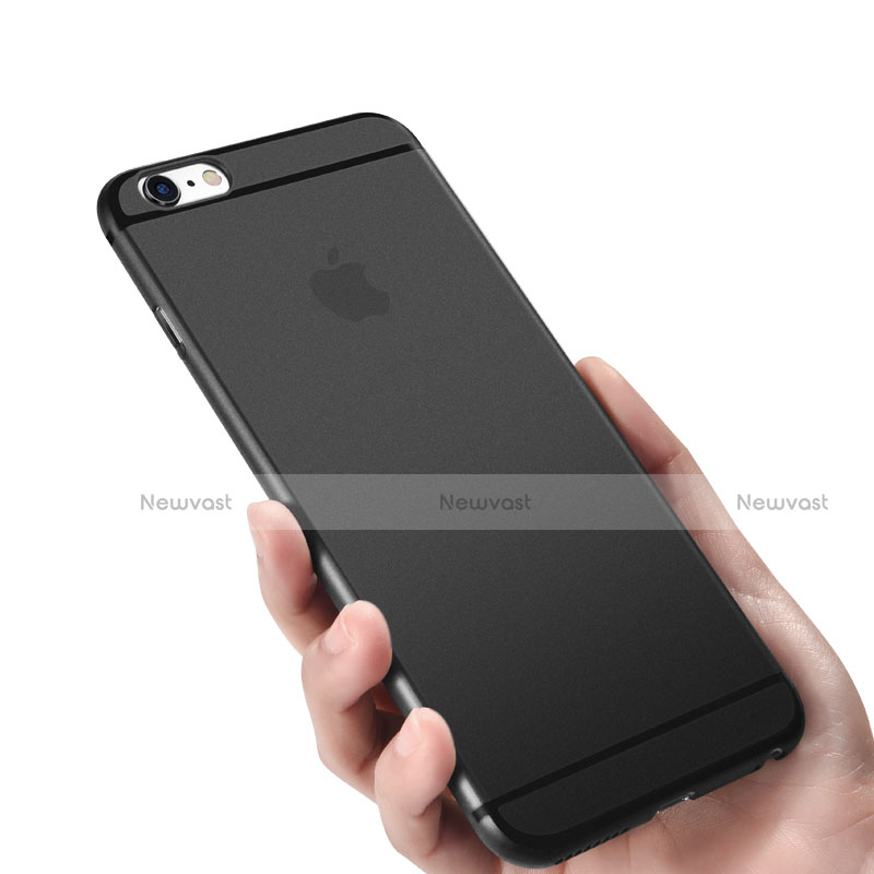 Ultra-thin Plastic Matte Finish Case U02 for Apple iPhone 6 Plus Black