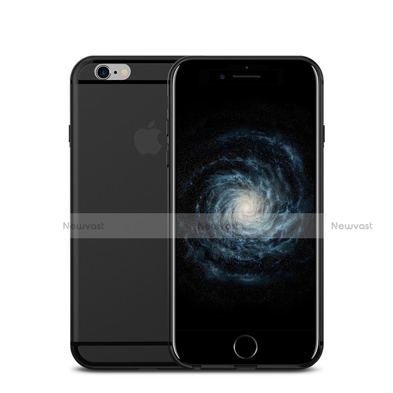 Ultra-thin Plastic Matte Finish Case U02 for Apple iPhone 6 Plus Black