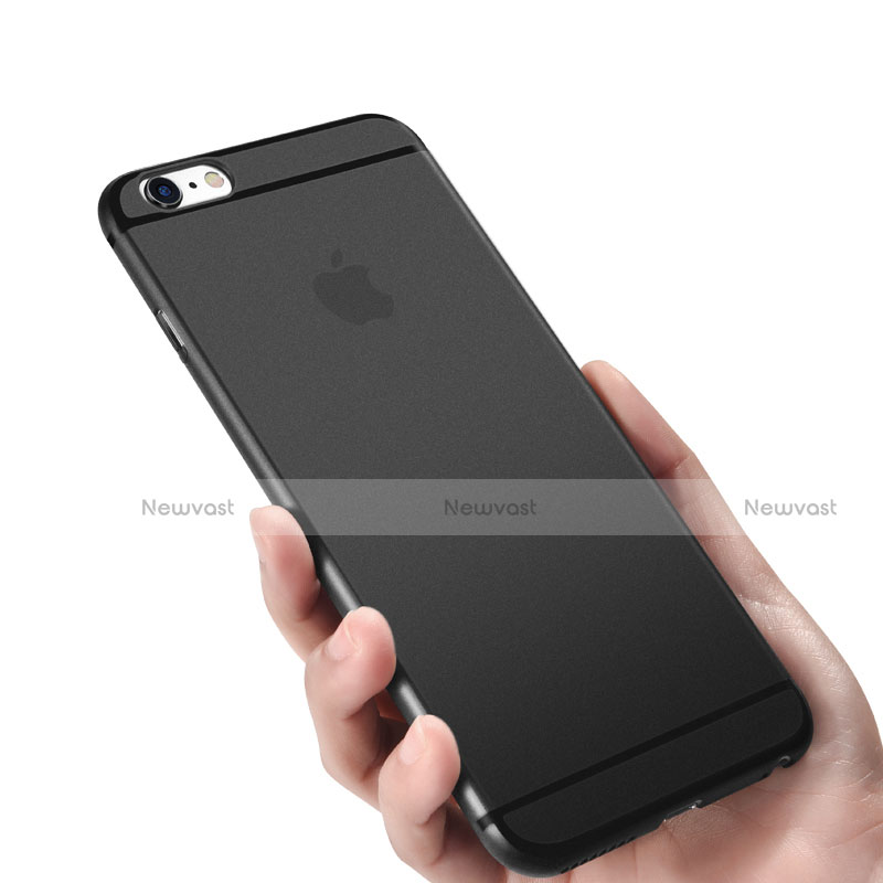 Ultra-thin Plastic Matte Finish Case U02 for Apple iPhone 6S Black