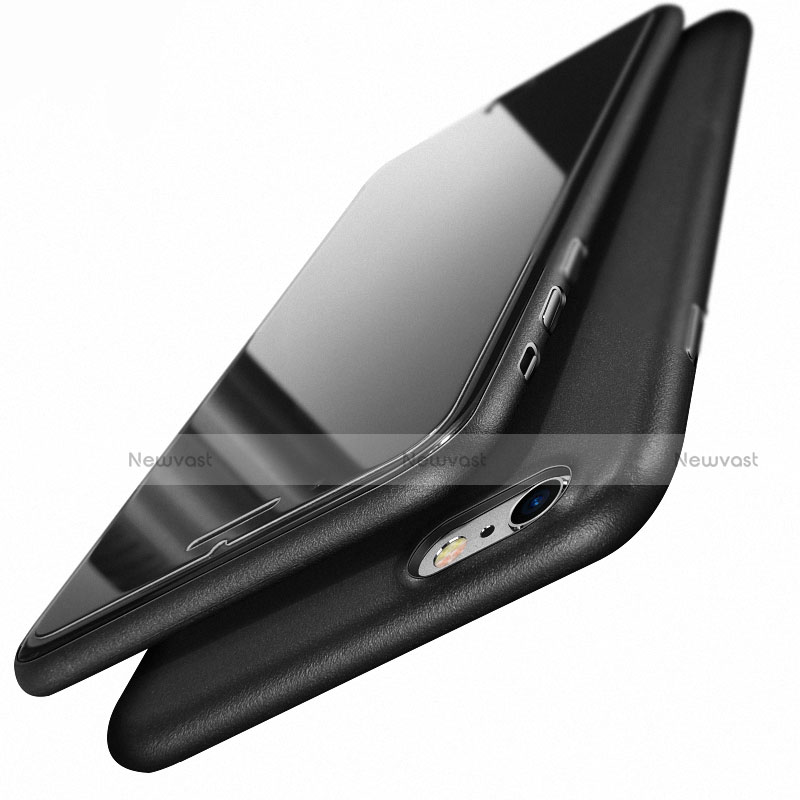 Ultra-thin Plastic Matte Finish Case U03 for Apple iPhone 6 Plus Black