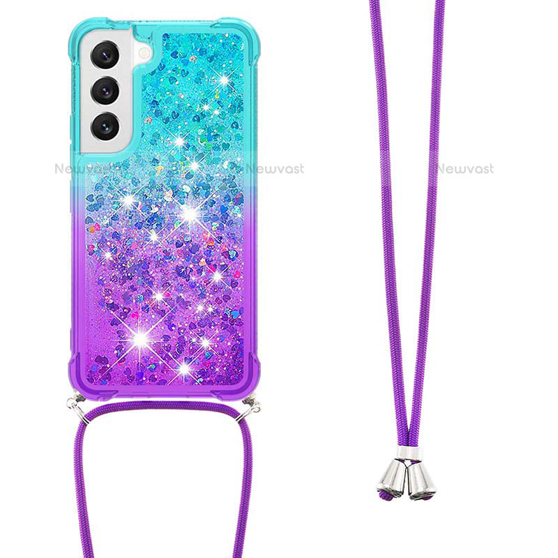 Ultra-thin Silicone Gel Gradient Soft Case Cover Y01B for Samsung Galaxy S22 5G