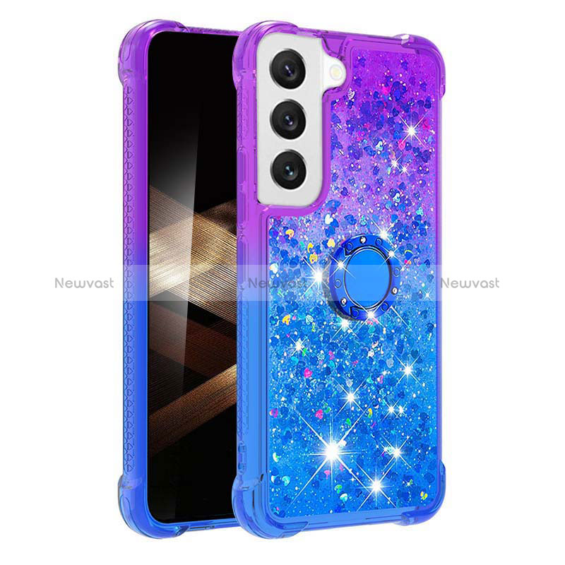 Ultra-thin Silicone Gel Gradient Soft Case Cover Y04B for Samsung Galaxy S24 5G