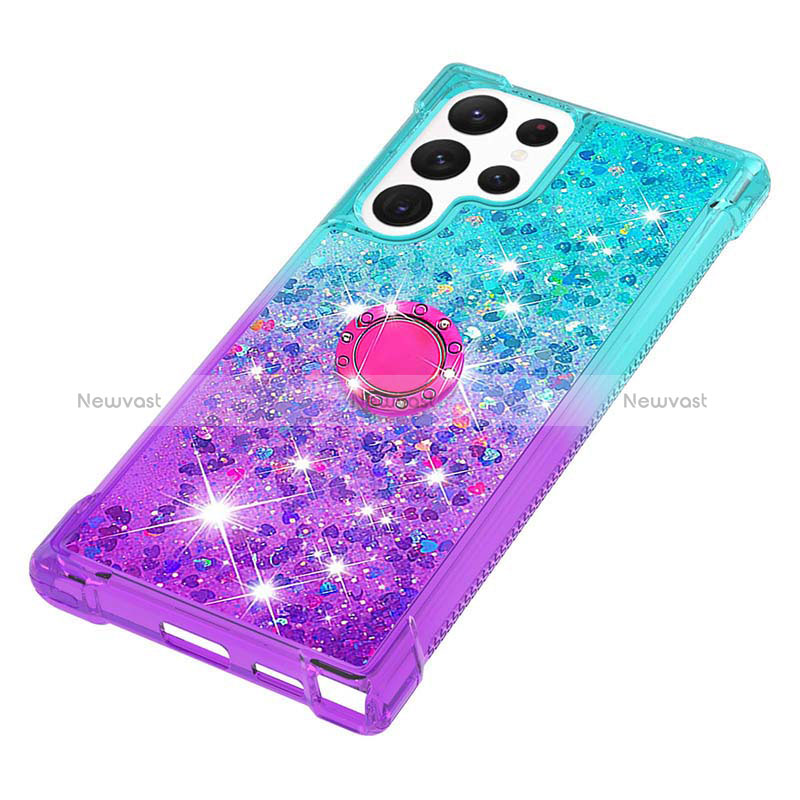 Ultra-thin Silicone Gel Gradient Soft Case Cover Y04B for Samsung Galaxy S24 Ultra 5G