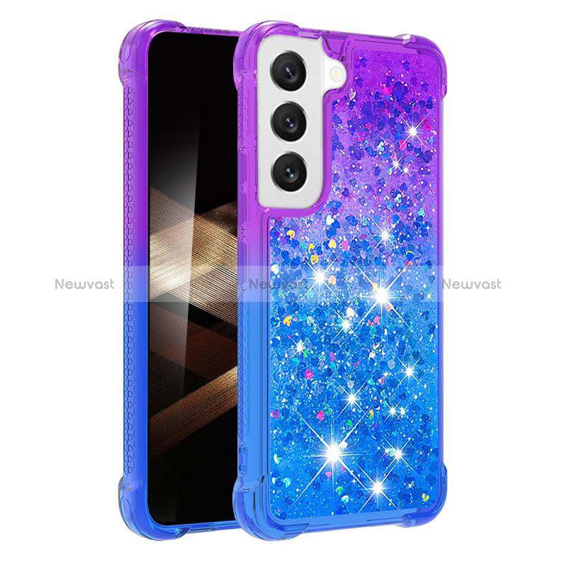 Ultra-thin Silicone Gel Gradient Soft Case Cover Y05B for Samsung Galaxy S24 Plus 5G