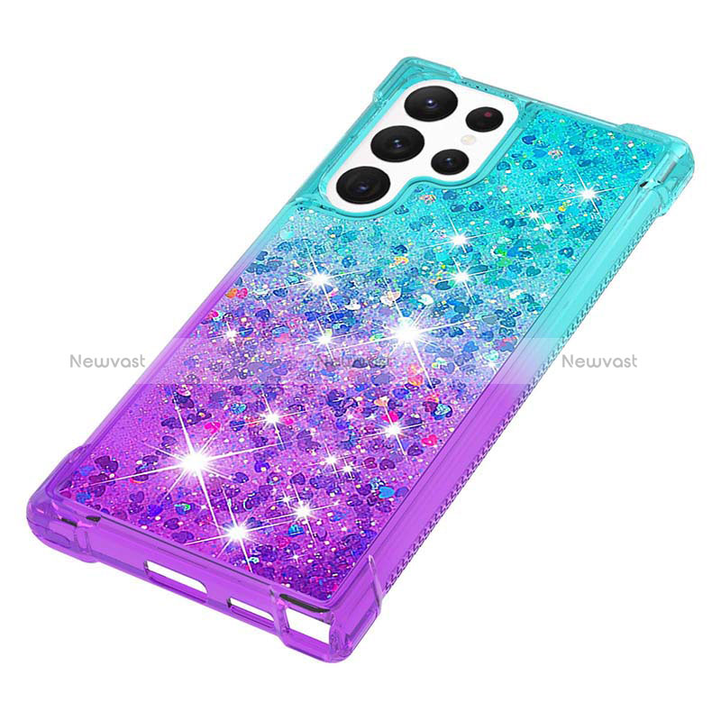 Ultra-thin Silicone Gel Gradient Soft Case Cover Y05B for Samsung Galaxy S24 Ultra 5G