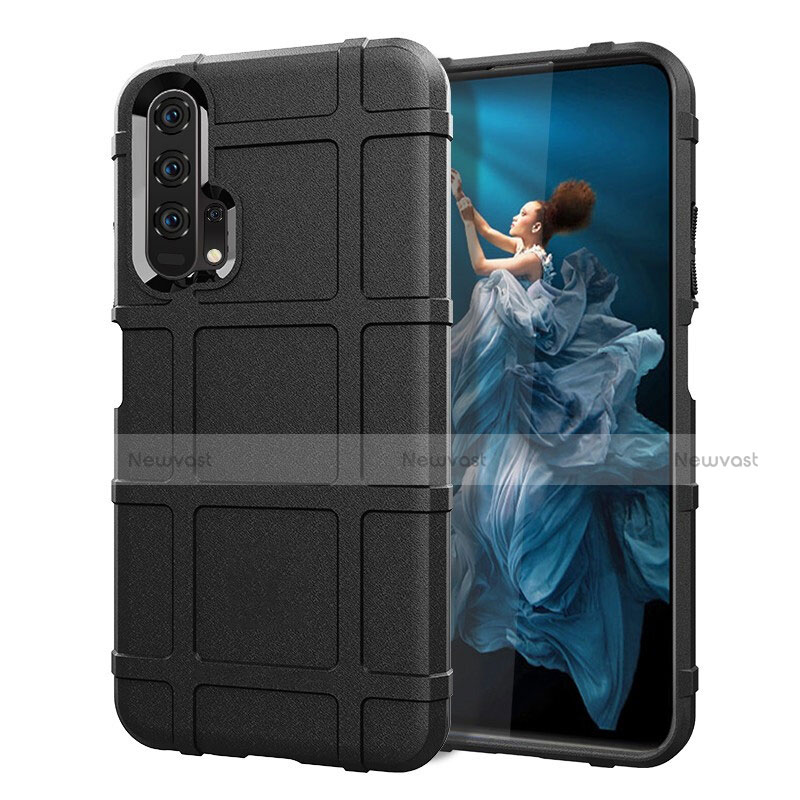 Ultra-thin Silicone Gel Soft Case 360 Degrees Cover C01 for Huawei Honor 20 Pro Black