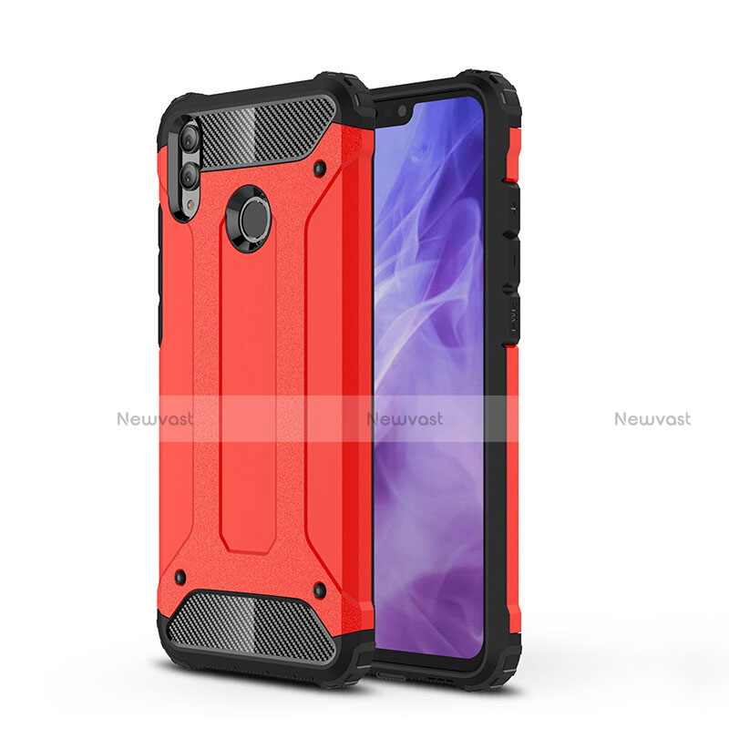 Ultra-thin Silicone Gel Soft Case 360 Degrees Cover C01 for Huawei Honor V10 Lite Red