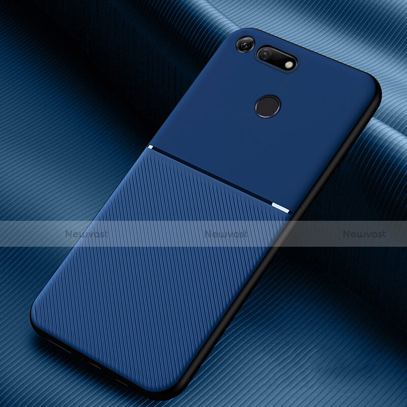 Ultra-thin Silicone Gel Soft Case 360 Degrees Cover C01 for Huawei Honor View 20 Blue