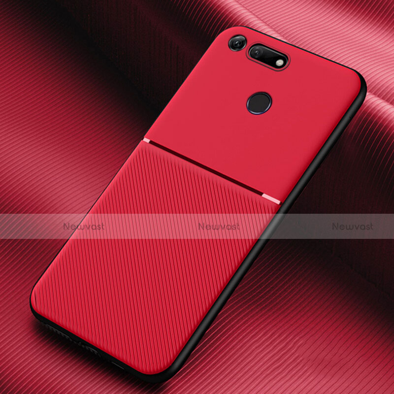 Ultra-thin Silicone Gel Soft Case 360 Degrees Cover C01 for Huawei Honor View 20 Red