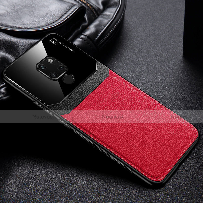 Ultra-thin Silicone Gel Soft Case 360 Degrees Cover C01 for Huawei Mate 20 X 5G Red