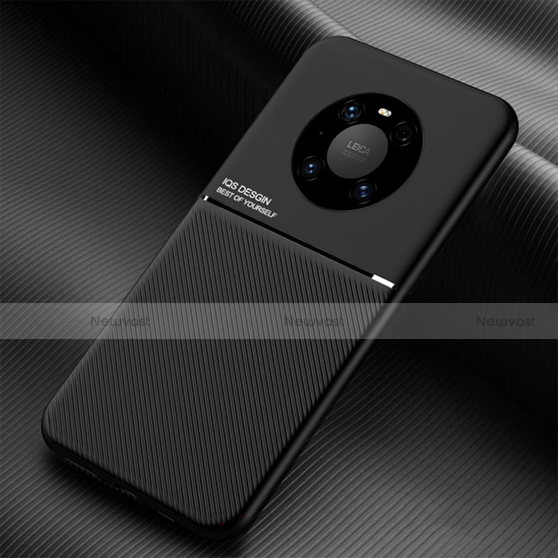 Ultra-thin Silicone Gel Soft Case 360 Degrees Cover C01 for Huawei Mate 40 Black