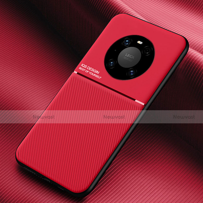 Ultra-thin Silicone Gel Soft Case 360 Degrees Cover C01 for Huawei Mate 40E 5G Red