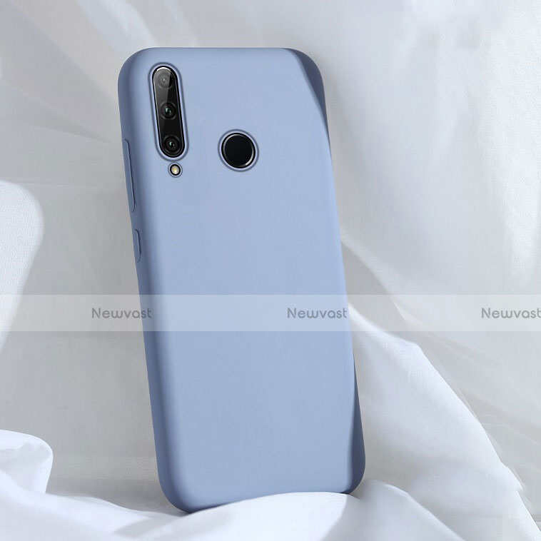 Ultra-thin Silicone Gel Soft Case 360 Degrees Cover C01 for Huawei P Smart+ Plus (2019) Gray