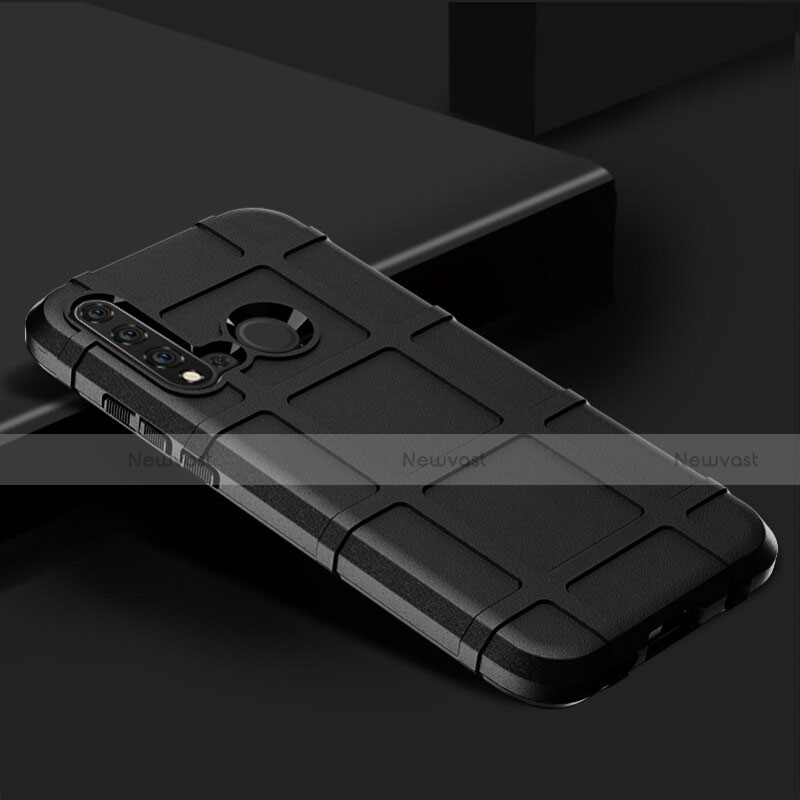 Ultra-thin Silicone Gel Soft Case 360 Degrees Cover C01 for Huawei P20 Lite (2019) Black