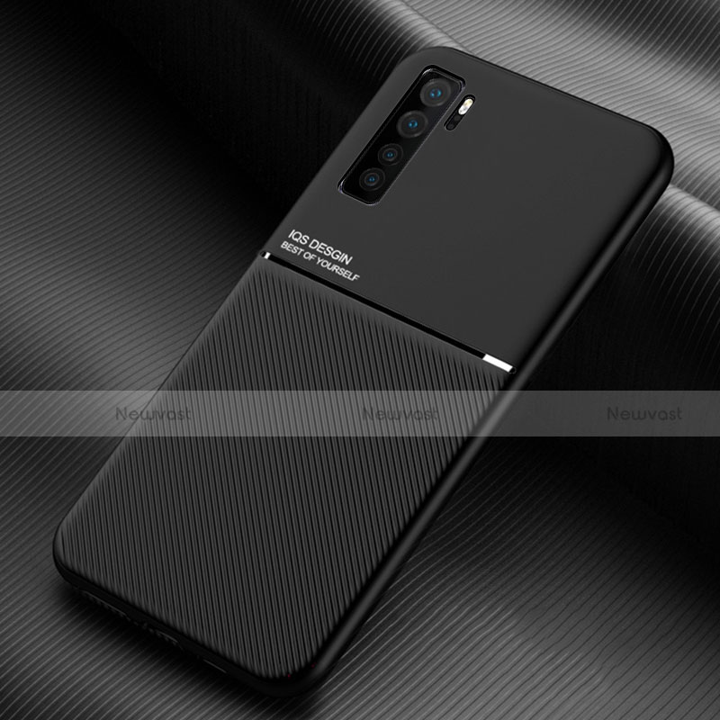 Ultra-thin Silicone Gel Soft Case 360 Degrees Cover C01 for Huawei P40 Lite 5G Black