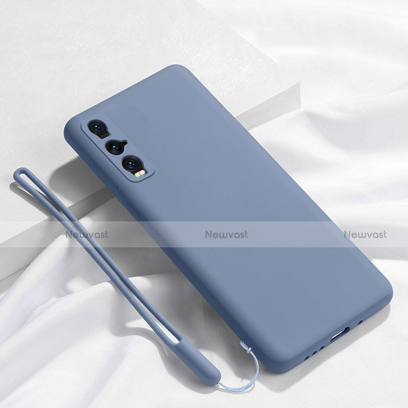 Ultra-thin Silicone Gel Soft Case 360 Degrees Cover C01 for Oppo Find X2