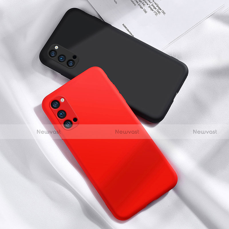 Ultra-thin Silicone Gel Soft Case 360 Degrees Cover C01 for Oppo Reno4 5G