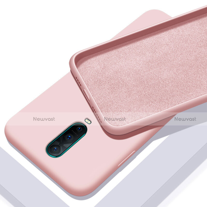 Ultra-thin Silicone Gel Soft Case 360 Degrees Cover C01 for Oppo RX17 Pro Pink