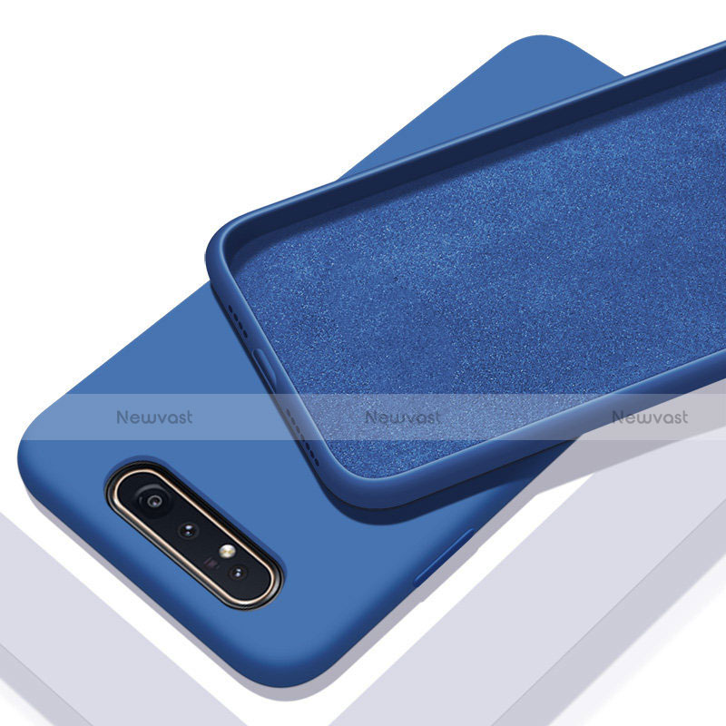 Ultra-thin Silicone Gel Soft Case 360 Degrees Cover C01 for Samsung Galaxy A90 4G