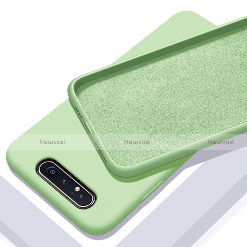 Ultra-thin Silicone Gel Soft Case 360 Degrees Cover C01 for Samsung Galaxy A90 4G