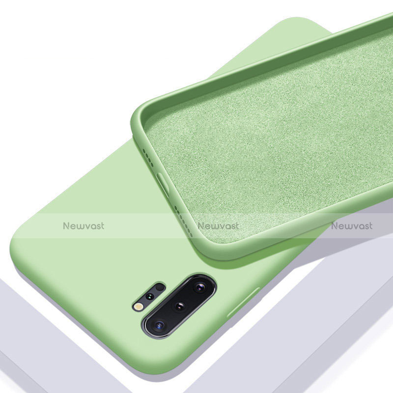 Ultra-thin Silicone Gel Soft Case 360 Degrees Cover C01 for Samsung Galaxy Note 10 Plus Green