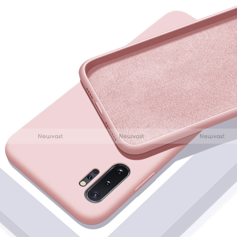 Ultra-thin Silicone Gel Soft Case 360 Degrees Cover C01 for Samsung Galaxy Note 10 Plus Pink