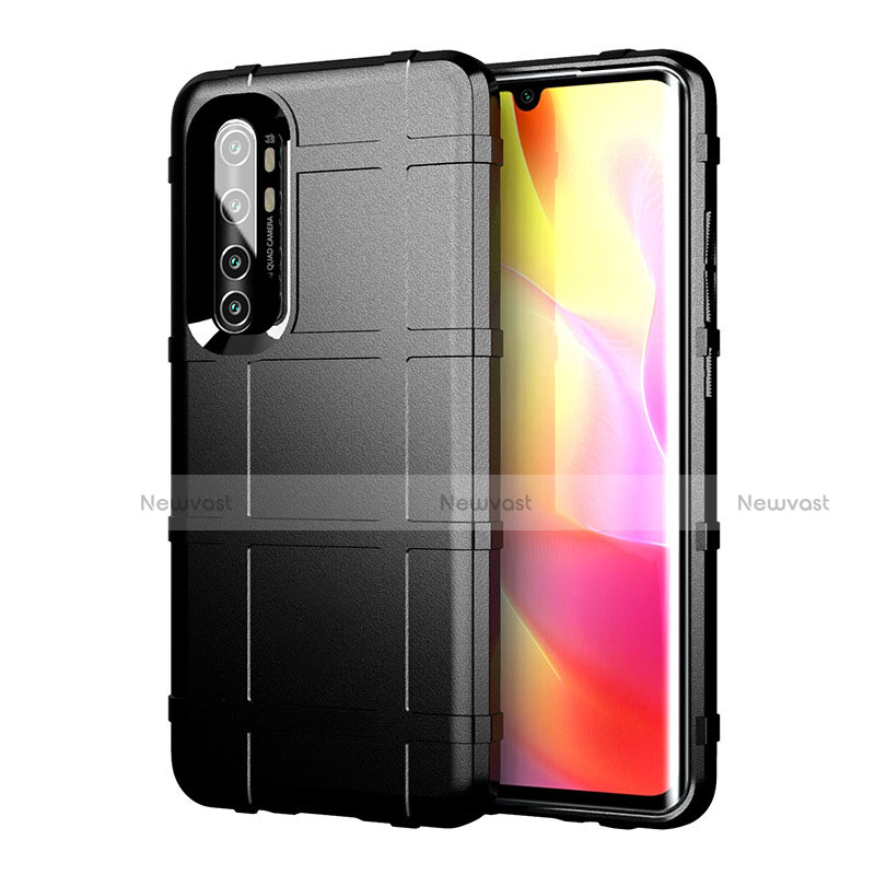 Ultra-thin Silicone Gel Soft Case 360 Degrees Cover C01 for Xiaomi Mi Note 10 Lite Black