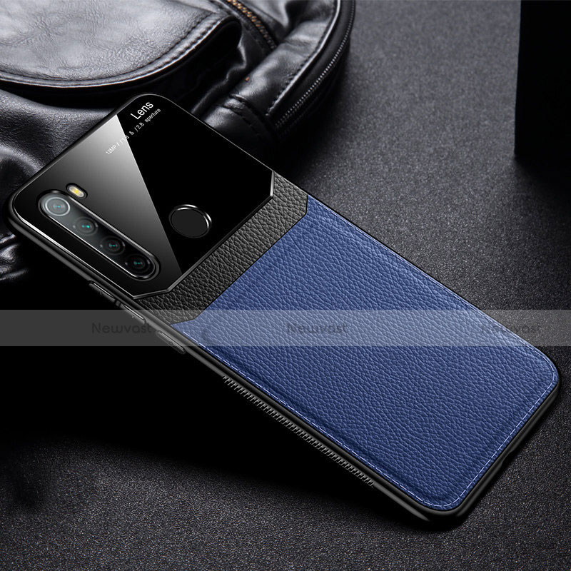 Ultra-thin Silicone Gel Soft Case 360 Degrees Cover C01 for Xiaomi Redmi Note 8 Blue