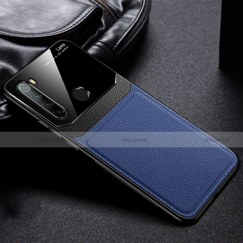 Ultra-thin Silicone Gel Soft Case 360 Degrees Cover C01 for Xiaomi Redmi Note 8T Blue