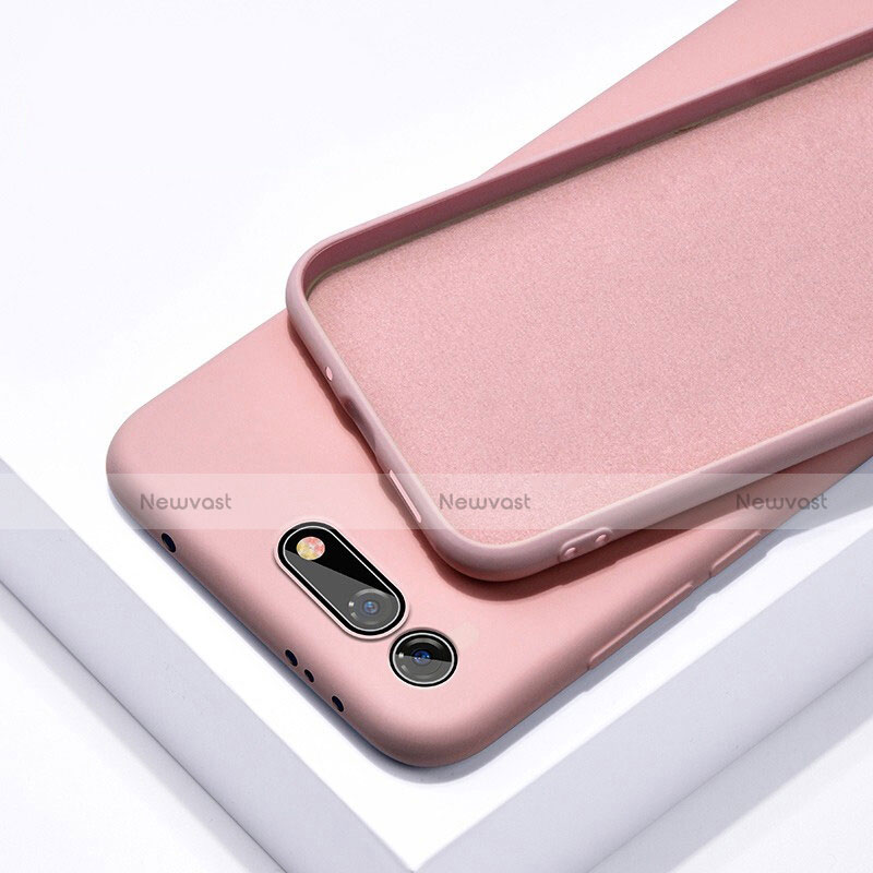 Ultra-thin Silicone Gel Soft Case 360 Degrees Cover C02 for Huawei Honor View 20 Pink