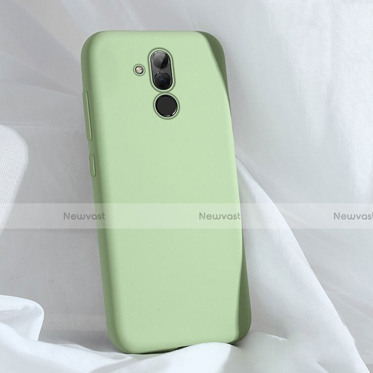 Ultra-thin Silicone Gel Soft Case 360 Degrees Cover C02 for Huawei Mate 20 Lite Green