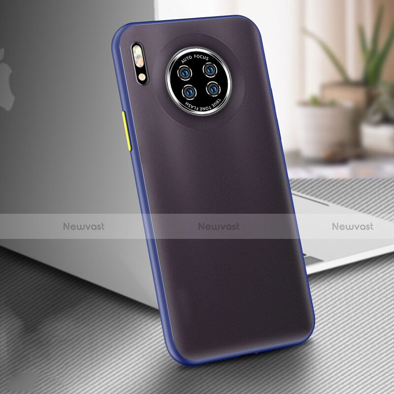 Ultra-thin Silicone Gel Soft Case 360 Degrees Cover C02 for Huawei Mate 30 5G Blue