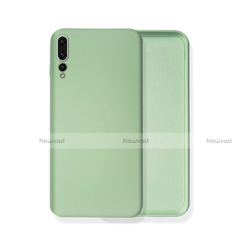 Ultra-thin Silicone Gel Soft Case 360 Degrees Cover C02 for Huawei P20 Pro Green