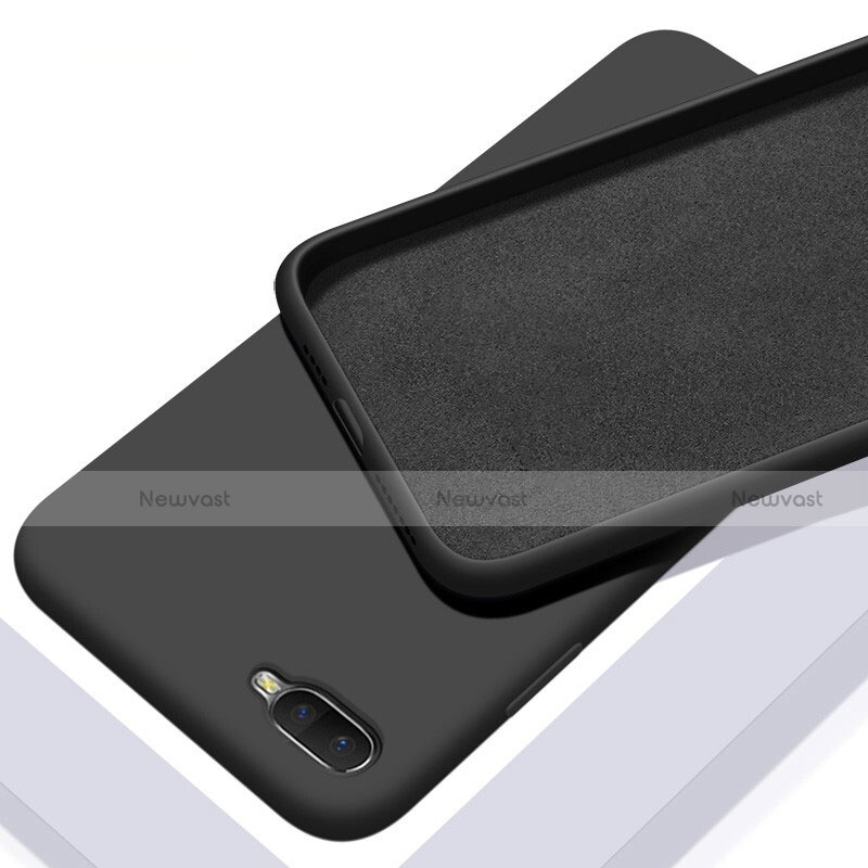 Ultra-thin Silicone Gel Soft Case 360 Degrees Cover C02 for Oppo RX17 Neo Black