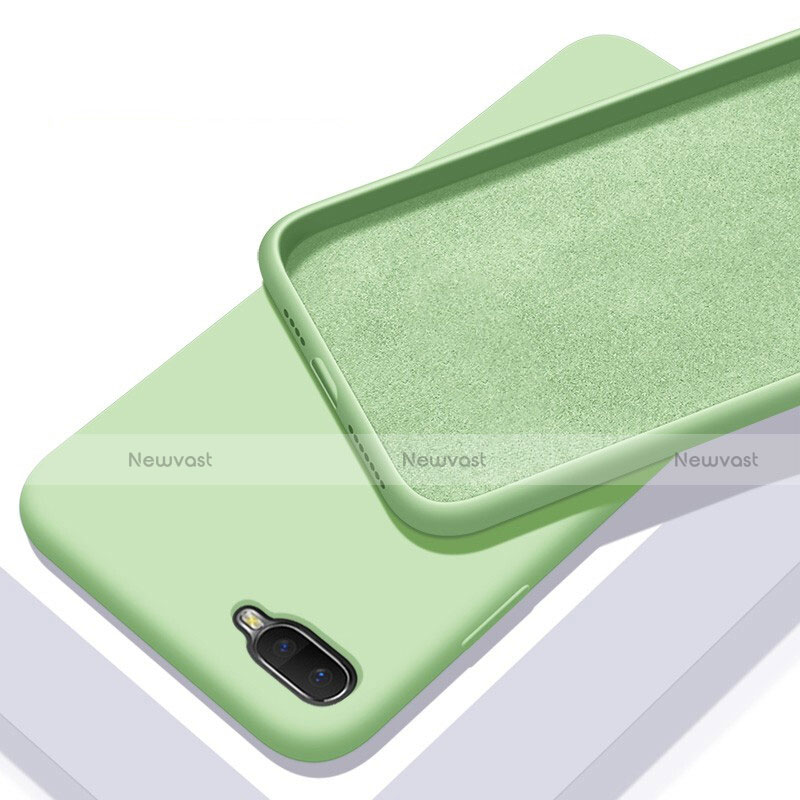 Ultra-thin Silicone Gel Soft Case 360 Degrees Cover C02 for Oppo RX17 Neo Green