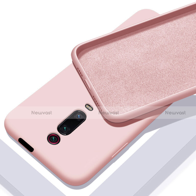 Ultra-thin Silicone Gel Soft Case 360 Degrees Cover C02 for Xiaomi Mi 9T Pink