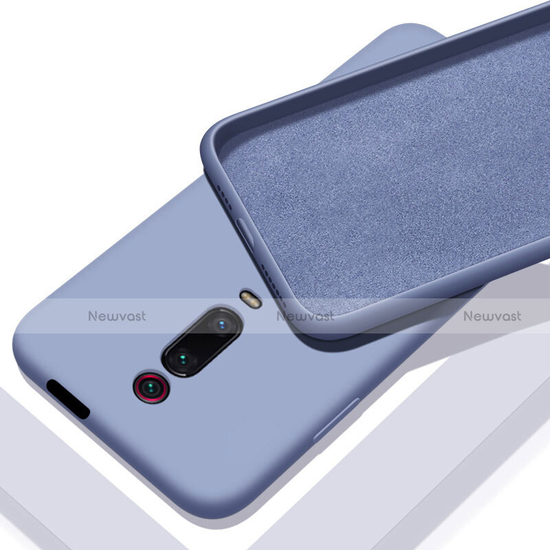 Ultra-thin Silicone Gel Soft Case 360 Degrees Cover C02 for Xiaomi Mi 9T Purple