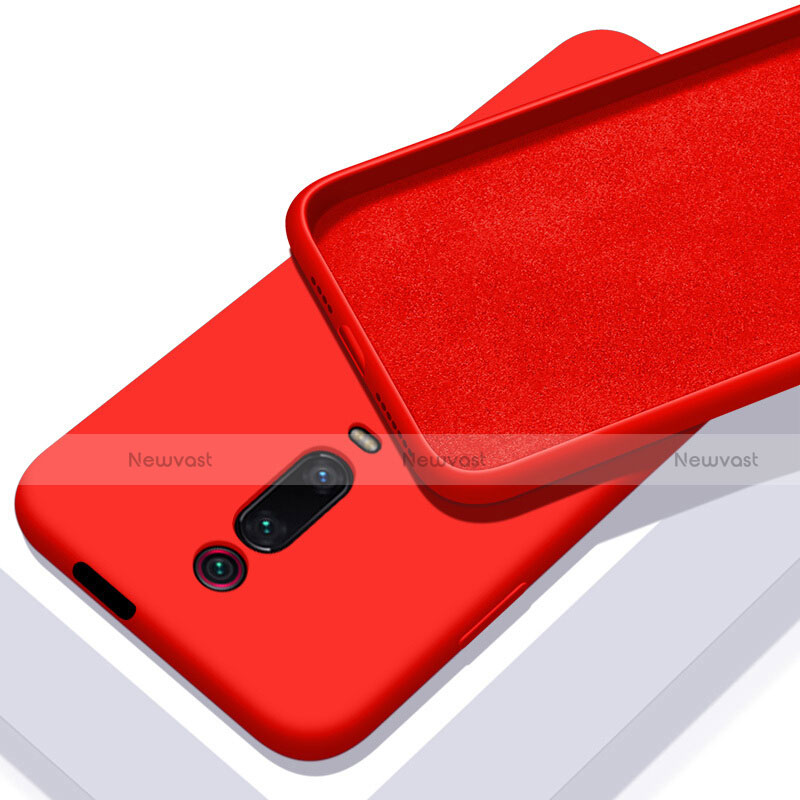 Ultra-thin Silicone Gel Soft Case 360 Degrees Cover C02 for Xiaomi Mi 9T Red