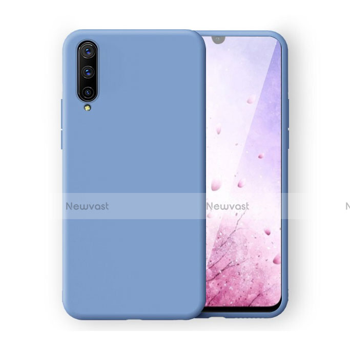 Ultra-thin Silicone Gel Soft Case 360 Degrees Cover C02 for Xiaomi Mi A3 Blue