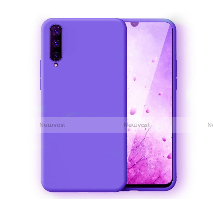 Ultra-thin Silicone Gel Soft Case 360 Degrees Cover C02 for Xiaomi Mi A3 Purple