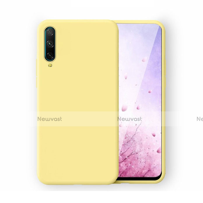 Ultra-thin Silicone Gel Soft Case 360 Degrees Cover C02 for Xiaomi Mi A3 Yellow